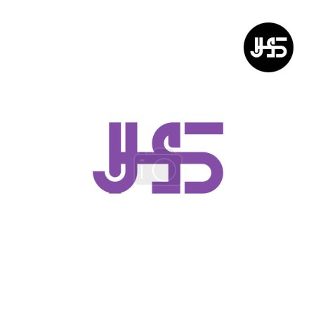 JHS Logo Letter Monogram Design