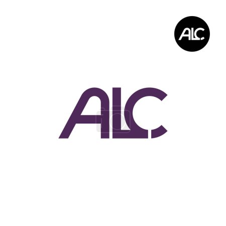ALC Logo Letter Monogram Design