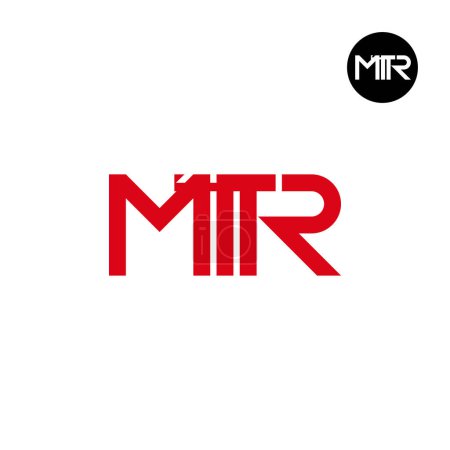 MTR Logo Letter Monogram Design