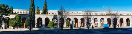Photo for Arches of the new ministry buildings on the Paseo de la Castellana in Madrid, Spain - Royalty Free Image