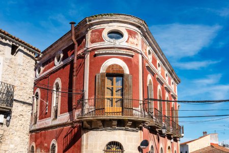Malerische Häuser der Konquistadoren Amerikas in der Stadt Trujillo, Spanien