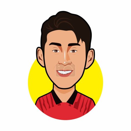 Photo for Son Heung-min korean national team - Royalty Free Image