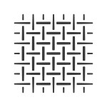 Wire mesh line icon isolated on white background.Vector illustration.