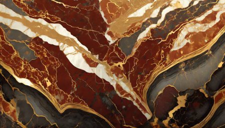 Classic Radiance: Timeless Bronze Marble