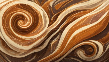 Sensual Whirls: Aromatic Marble Background