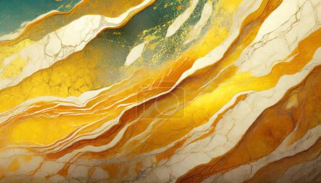 Éclat doré : Texture inspirée de l'horizon
