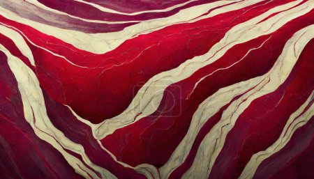 Ilustración de Lujoso rubí rojo terciopelo mármol" - Imagen libre de derechos