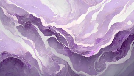 Lilac Dreams Marble Texture