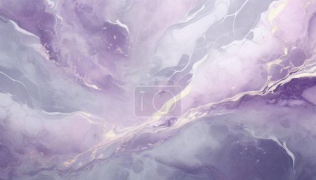 Lilac Dreams Marble Texture