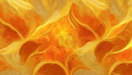 Saffron Spice Elegance: Warm Marble Background