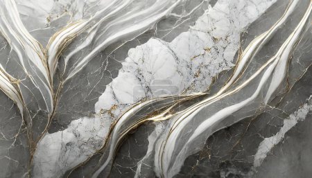 Luxury in Patterns: Silver Silk-Inspired Texture