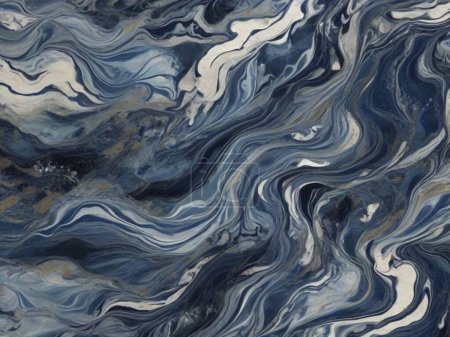 Soothing Water-Inspired Marble Pattern