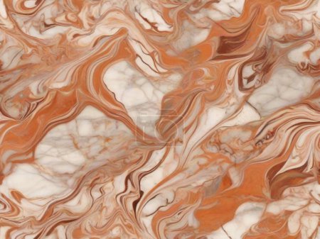 Terracotta Warmth Marble Texture