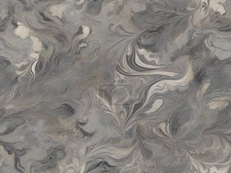 Dezenter metallischer Glanz: Zinngrauer Marmor