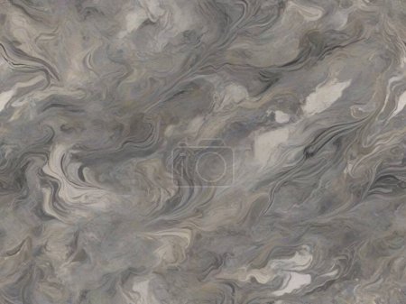 Subtle Metallic Sheen: Pewter Gray Marble