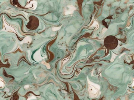 Playful Indulgence: Minty Marble Texture