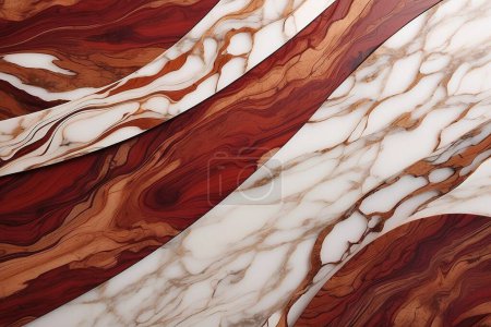 Timeless Elegance: Rich Red Marble