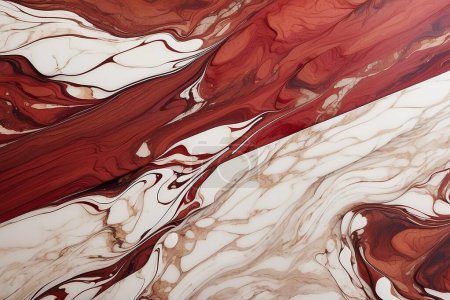Holz-inspirierte rote Eleganz Textur