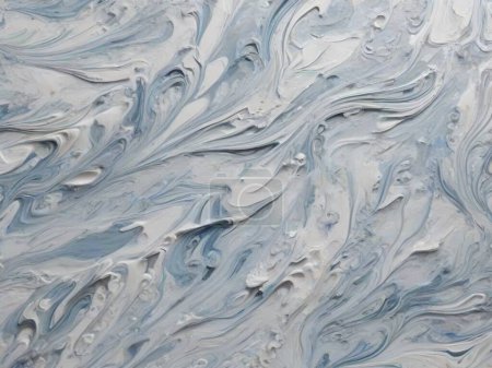 Téléchargez les illustrations : Froid rafraîchissant : Texture de marbre de glace polaire - en licence libre de droit