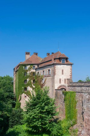 Photo for View of Lutzelstein Castle in La Petite-Pierre. Bas-Rhin department in Alsace region of France - Royalty Free Image