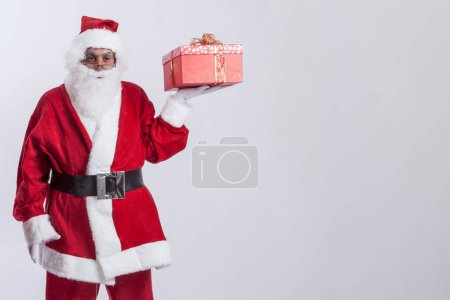 Photo for Santa Claus, isolated on white background - Royalty Free Image