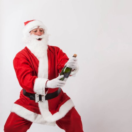 Téléchargez les photos : Père Noël, Isolé sur fond blanc - en image libre de droit