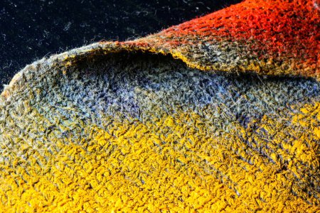 Foto de Colores de pincel formando una textura abstracta - Imagen libre de derechos