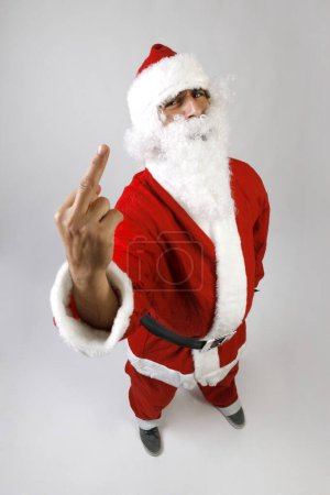Photo for Santa Claus, isolated on white background - Royalty Free Image