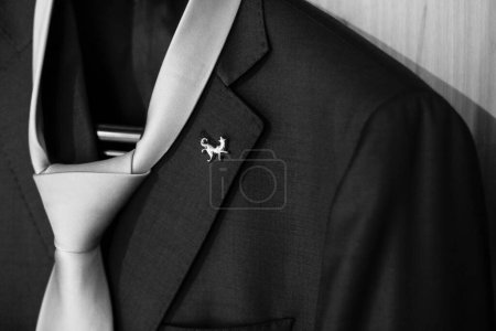 Photo for Detail of an elegant men's suit - Royalty Free Image