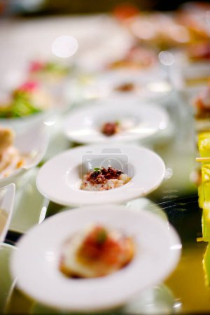 Photo for Catering buffet, delicious food, selective focus - Royalty Free Image
