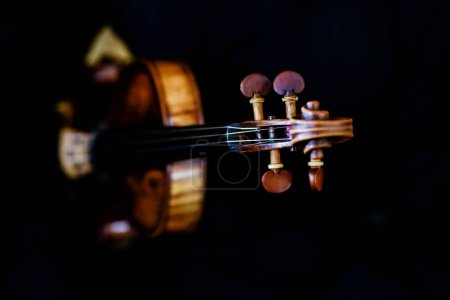 Photo for Old violin close up - Royalty Free Image