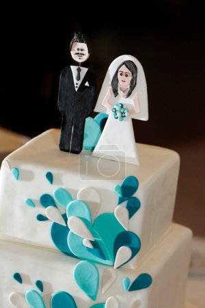 Téléchargez les photos : Décor de mariage élégant et festif, vue rapprochée - en image libre de droit