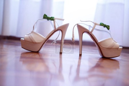 Photo for Woman shoes with a high heel - Royalty Free Image