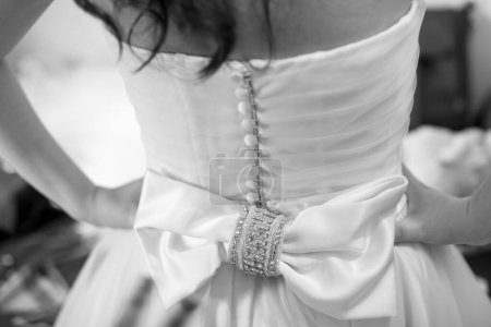 Foto de Novia en vestido de novia - Imagen libre de derechos