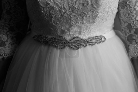Foto de Hermoso vestido para una novia, vestido de novia - Imagen libre de derechos