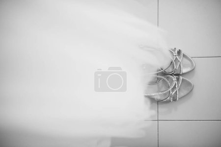 Photo for Bridal dress, wedding accessories, fashion concept - Royalty Free Image