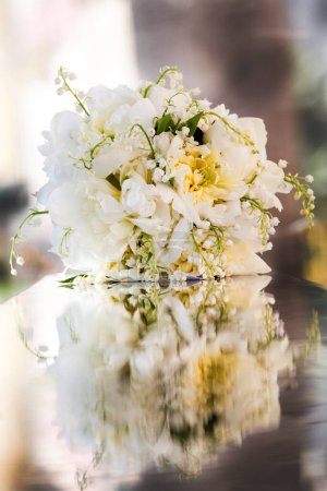 Photo for Beautiful wedding bouquet of flowers - Royalty Free Image