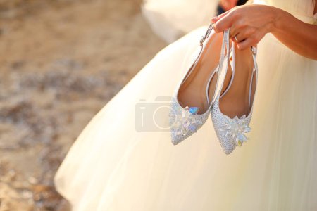 Photo for Bride in a wedding dress - Royalty Free Image