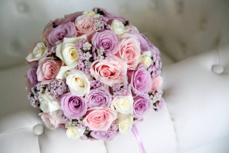 Foto de Ramo de flores en el día de la boda - Imagen libre de derechos