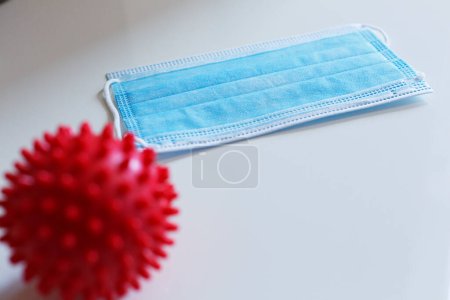 Photo for Surgical mask on background - Royalty Free Image