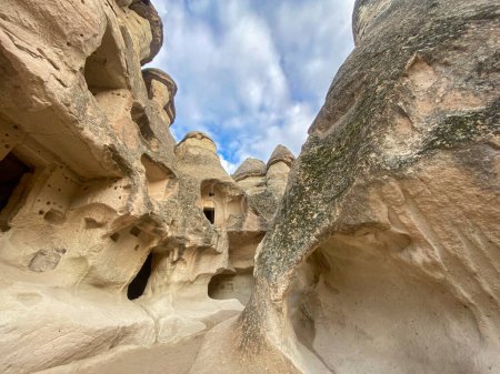 Foto de Capadocia, pavo, formación de rocas rupestres en capadocia - Imagen libre de derechos