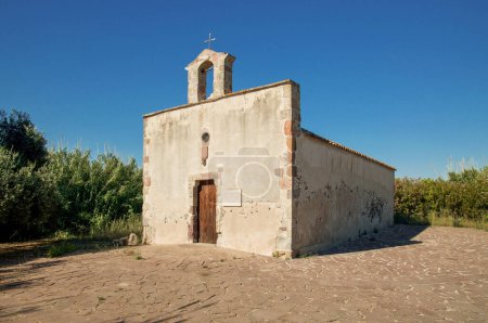 Téléchargez les photos : Église byzantine de San Pietro - Giba (Sassari) - Sardaigne - en image libre de droit