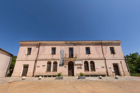 Téléchargez les photos : Belle architecture ancienne, Sadali, Province de Cagliari, Sardaigne, Italie - en image libre de droit