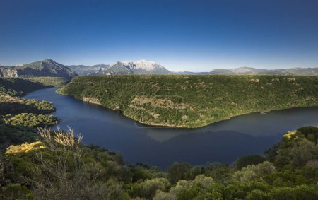 Lake Cedrino, Dorgali, Sardinia - beatiful view