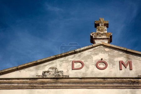 Foto de Techo de la Iglesia de San Vito Martire, San vito - Cerdeña - Imagen libre de derechos