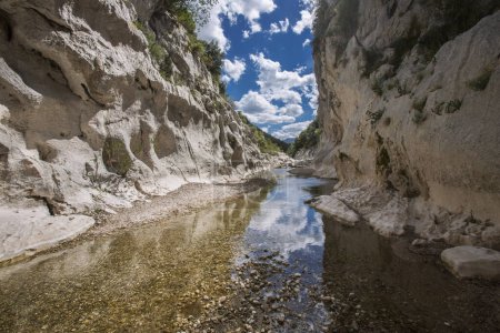 Flumineddu River, Dorgali, Sardinien, Italien