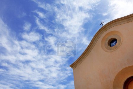 Photo for Exterior of Santa Maria Church - Alghero (Sassari) - Sardinia - Royalty Free Image