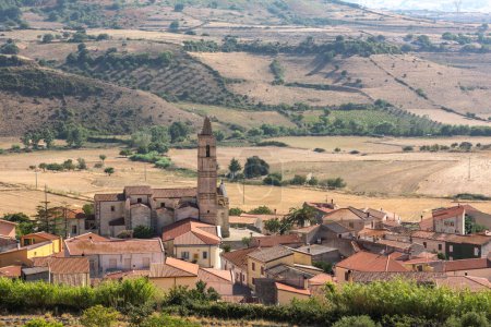 Photo for View from the church of san gigiano in tuscany, italy - Royalty Free Image