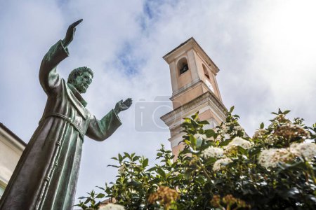 Photo for Cathedral Santa Maria Della Neve cathedral in Nuoro, Sardinia - Royalty Free Image