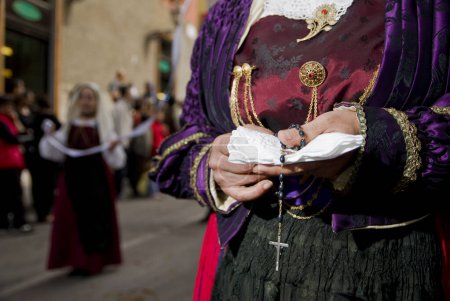Téléchargez les photos : Festival de Sant'Efisio à Cagliari, Sardaigne - en image libre de droit